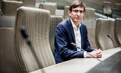Gijs Degrande in het Vlaams Parlement