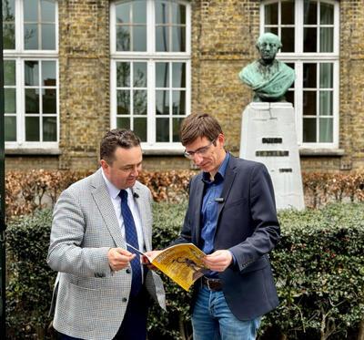 Gezelle met Brecht
